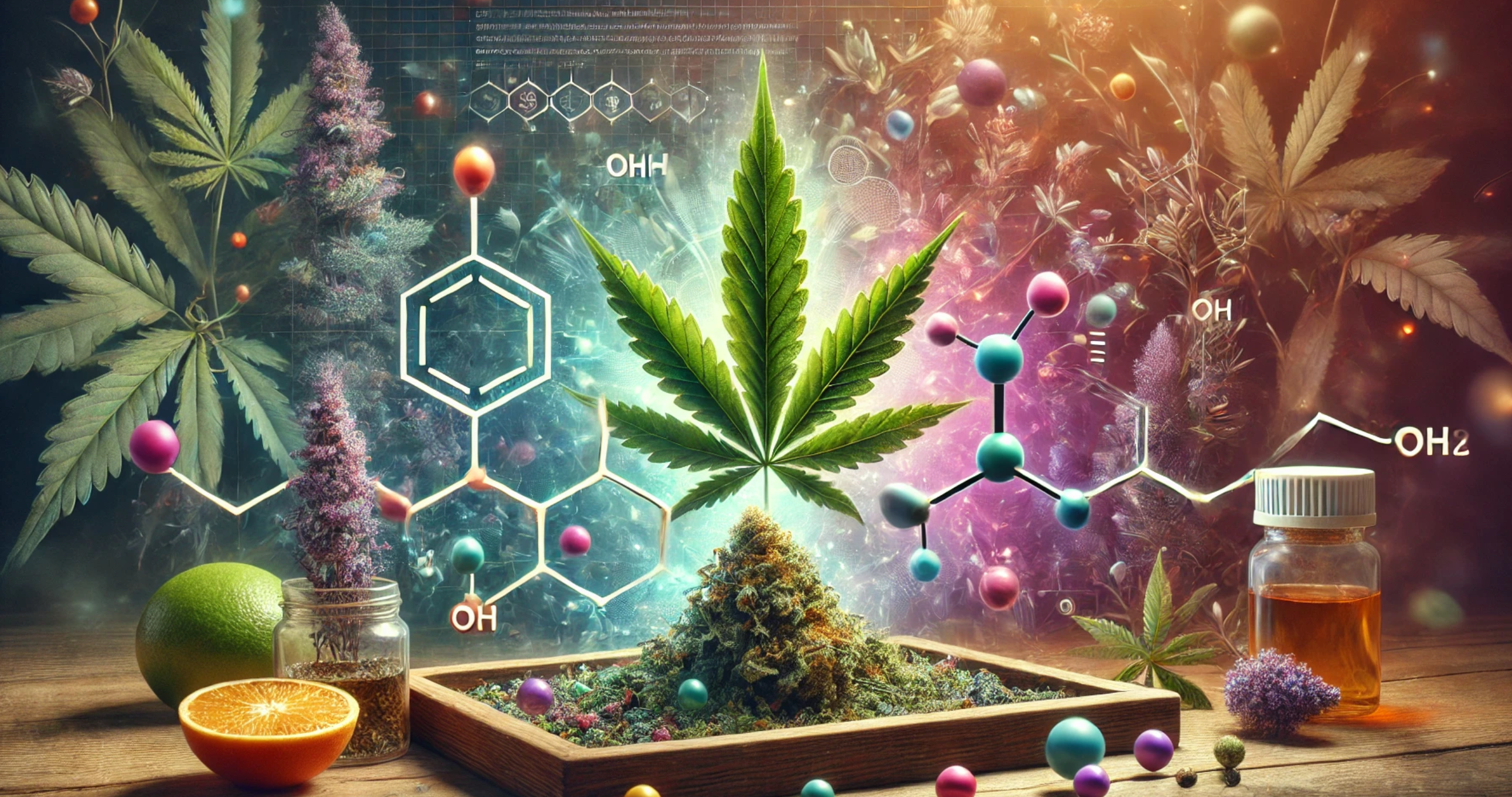 Terpene in Cannabis: Aromen, Effekte und das Potenzial des “Entourage-Effekts”