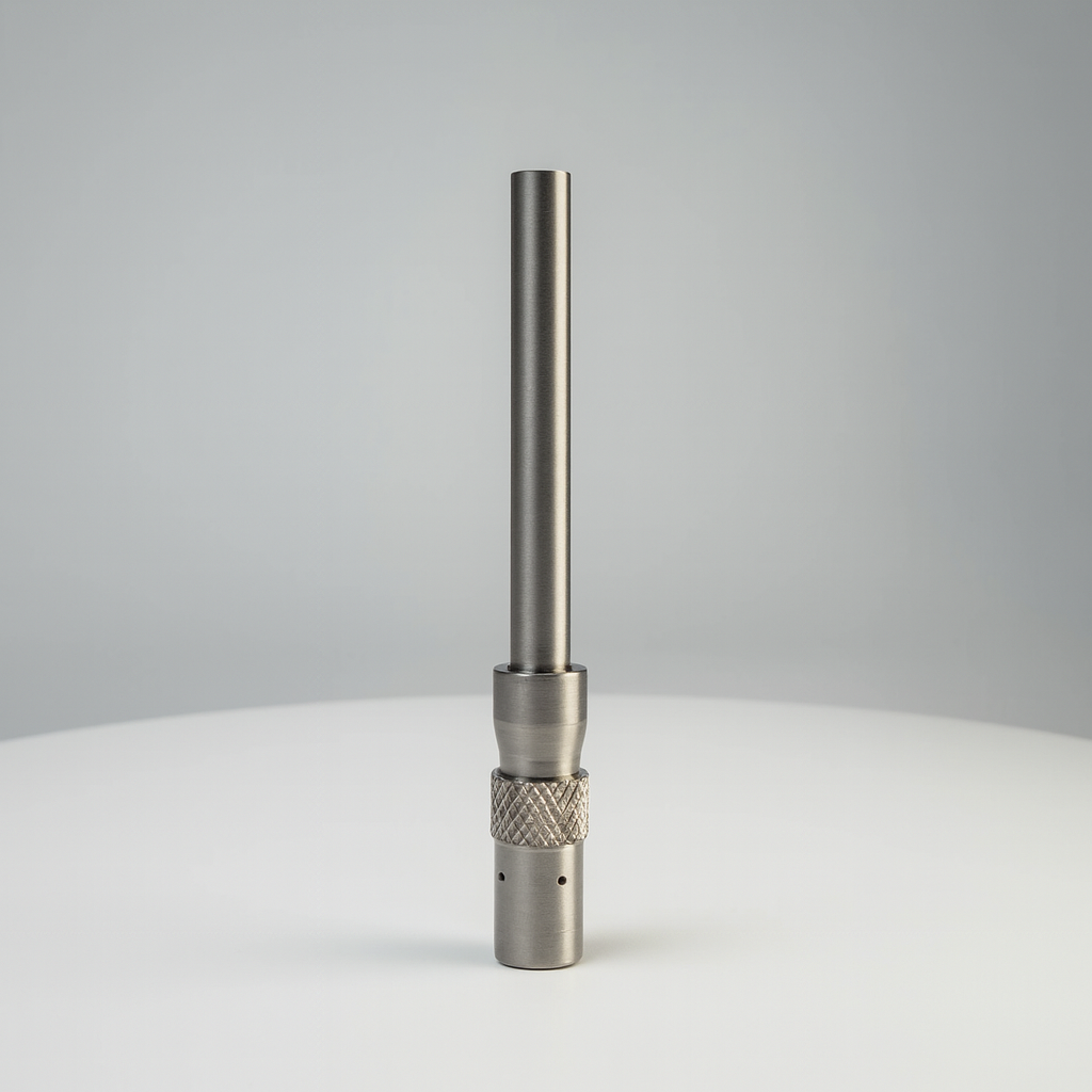 Mechanischer Dry Herb Vaporizer aus 316 Edelstahl – 2-in-1 Vape & Pipe