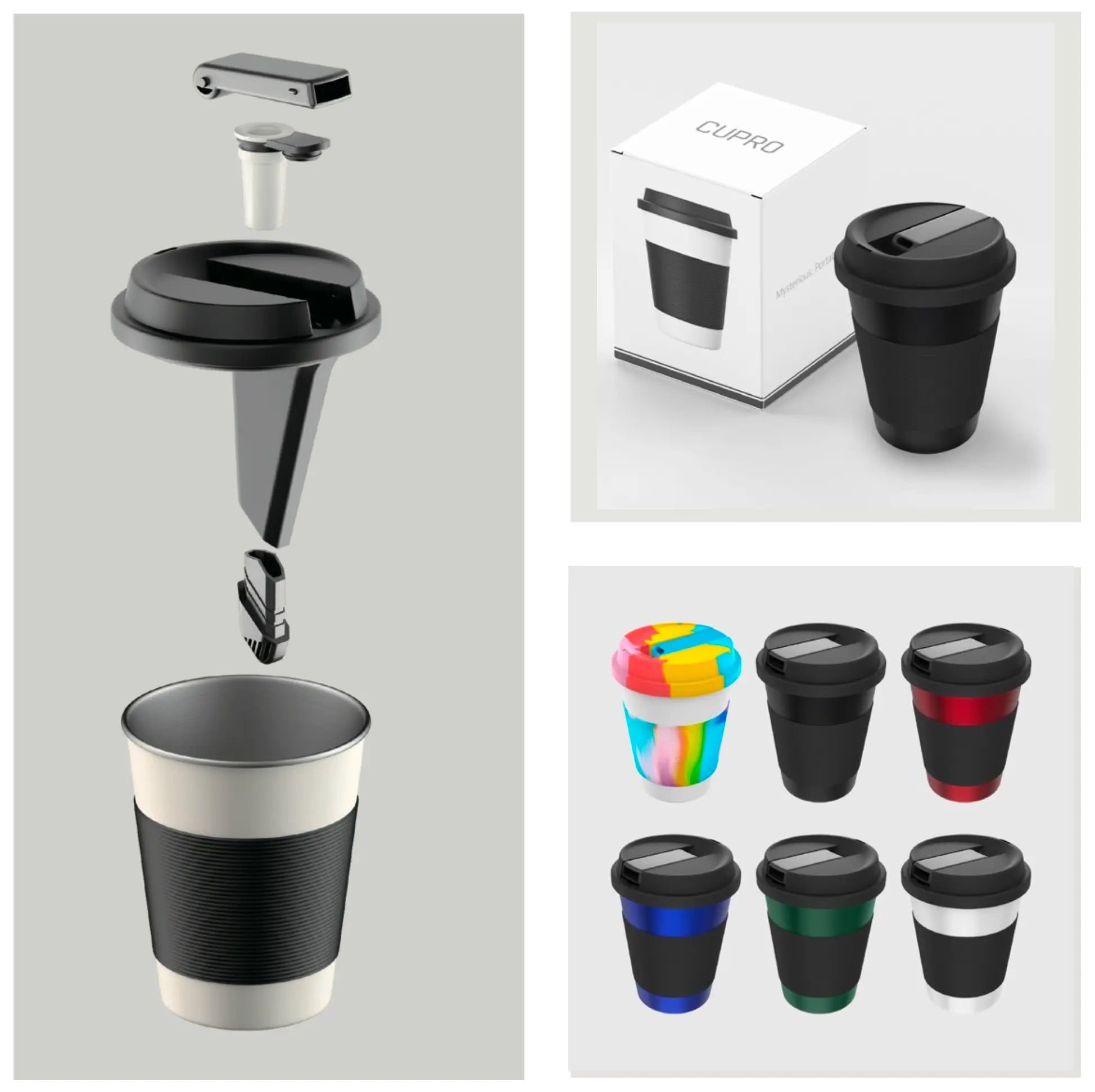 Bong Becher – Die getarnte Wasserpfeife im Coffee-to-go Design Gebo Gefti hydroponics