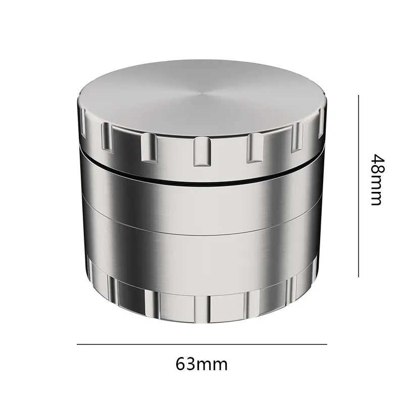 Hochwertiger Edelstahl Grinder | Ø 63 mm | Inklusive Case
