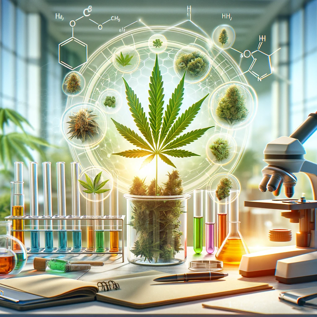 Cannabis Sativa und Indica Terpene