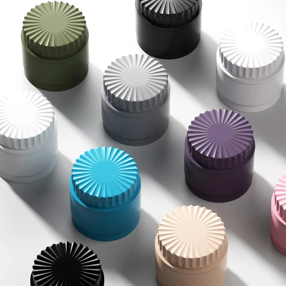 Zahnloser Grinder 62mm – Keramikbeschichtung + Pollensieb & Aufbewahrungsfach