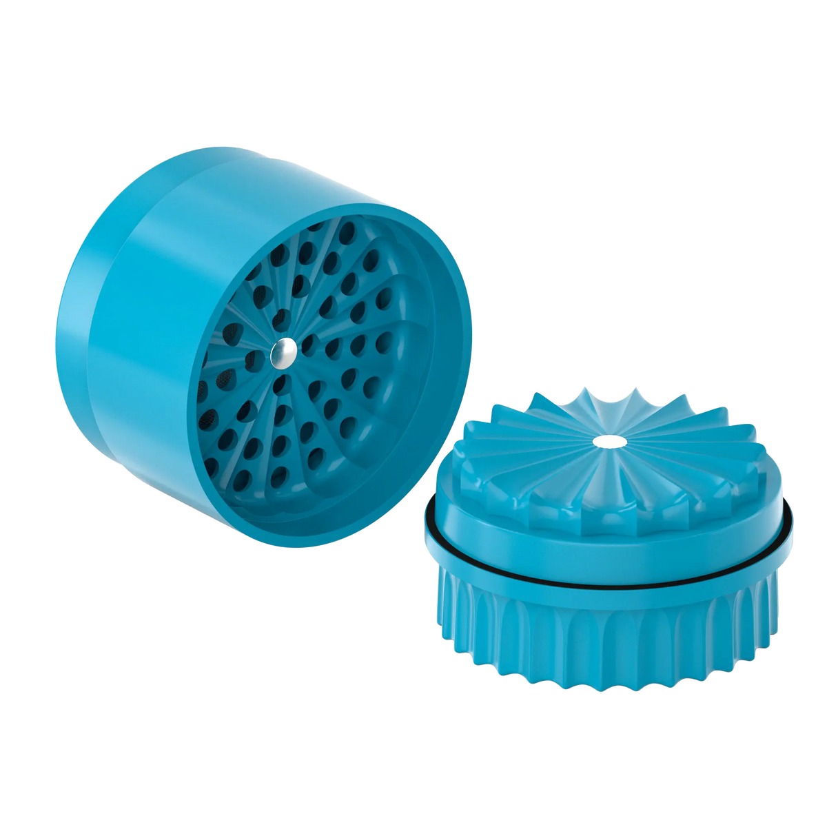 Zahnloser Grinder 62mm – Keramikbeschichtung + Pollensieb & Aufbewahrungsfach