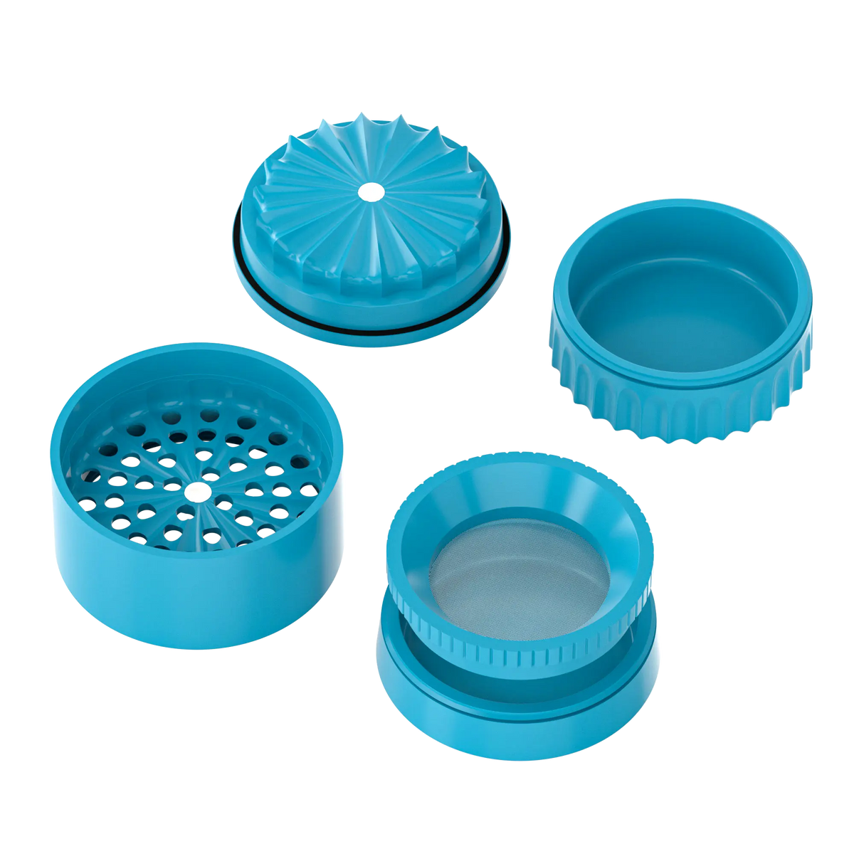 Zahnloser Grinder 62mm – Keramikbeschichtung + Pollensieb & Aufbewahrungsfach