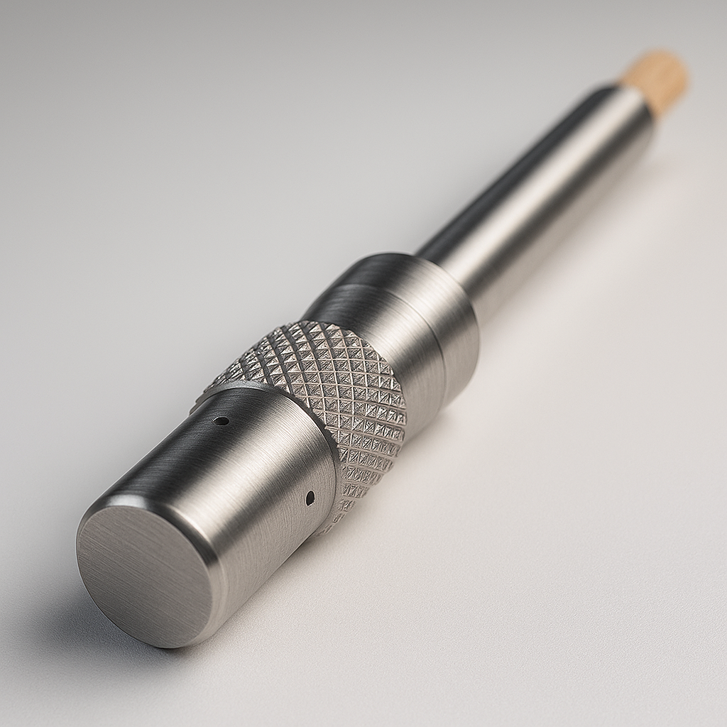 Mechanischer Dry Herb Vaporizer aus 316 Edelstahl – 2-in-1 Vape & Pipe