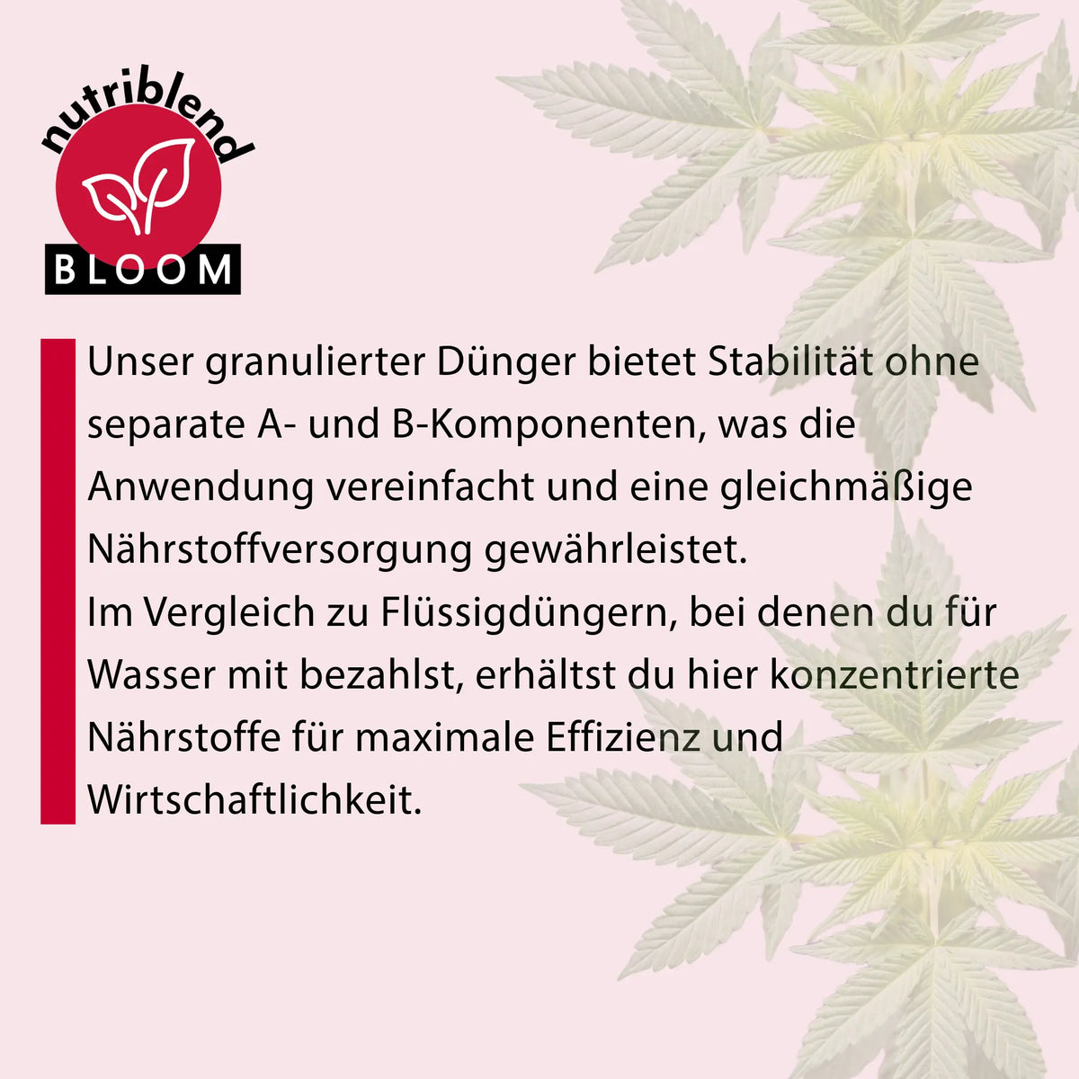 NutriBlend Bloom | Blütedünger | 500 Gramm Gebo Gefti hydroponics