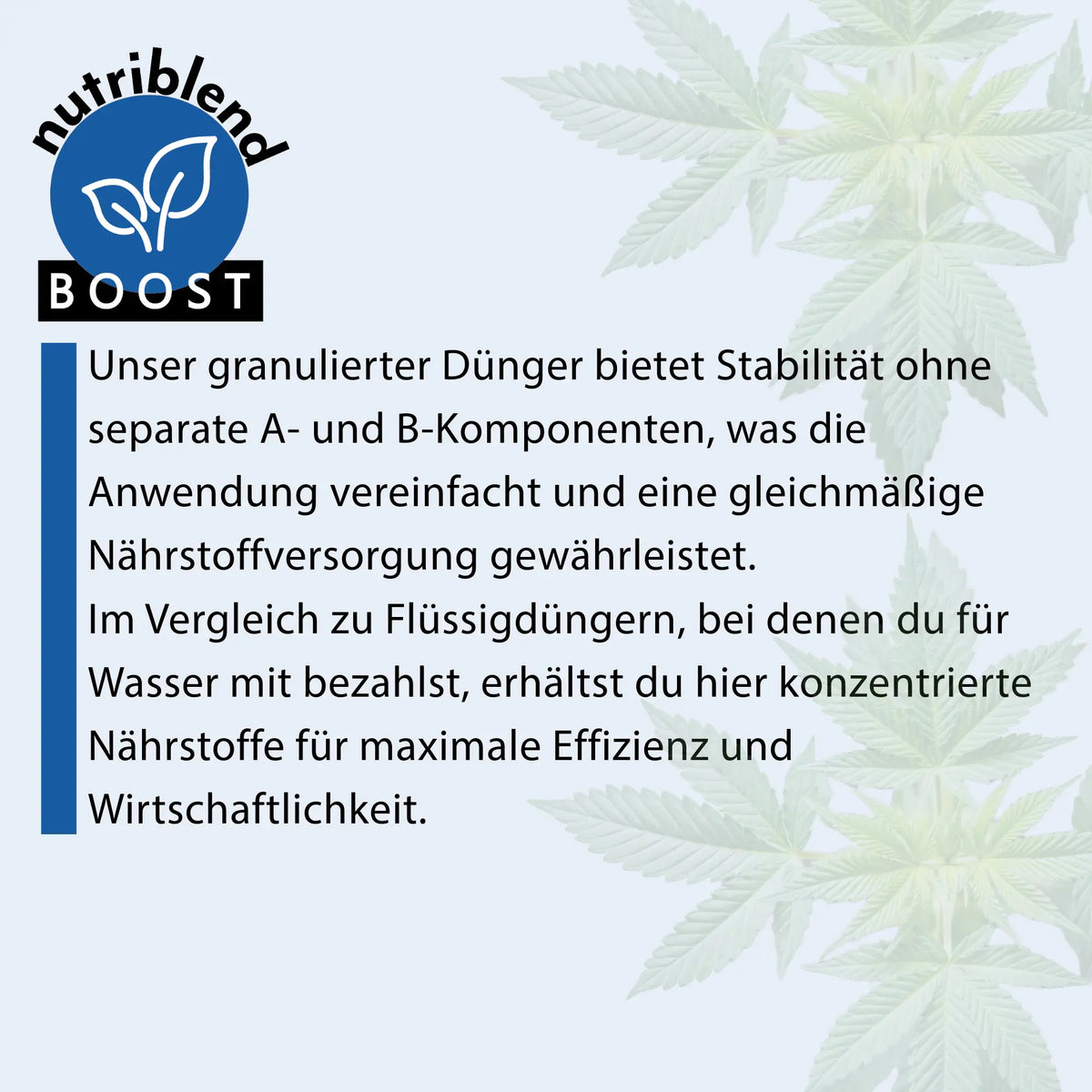 NutriBlend Boost | Blütebooster | 500 Gramm Gebo Gefti hydroponics