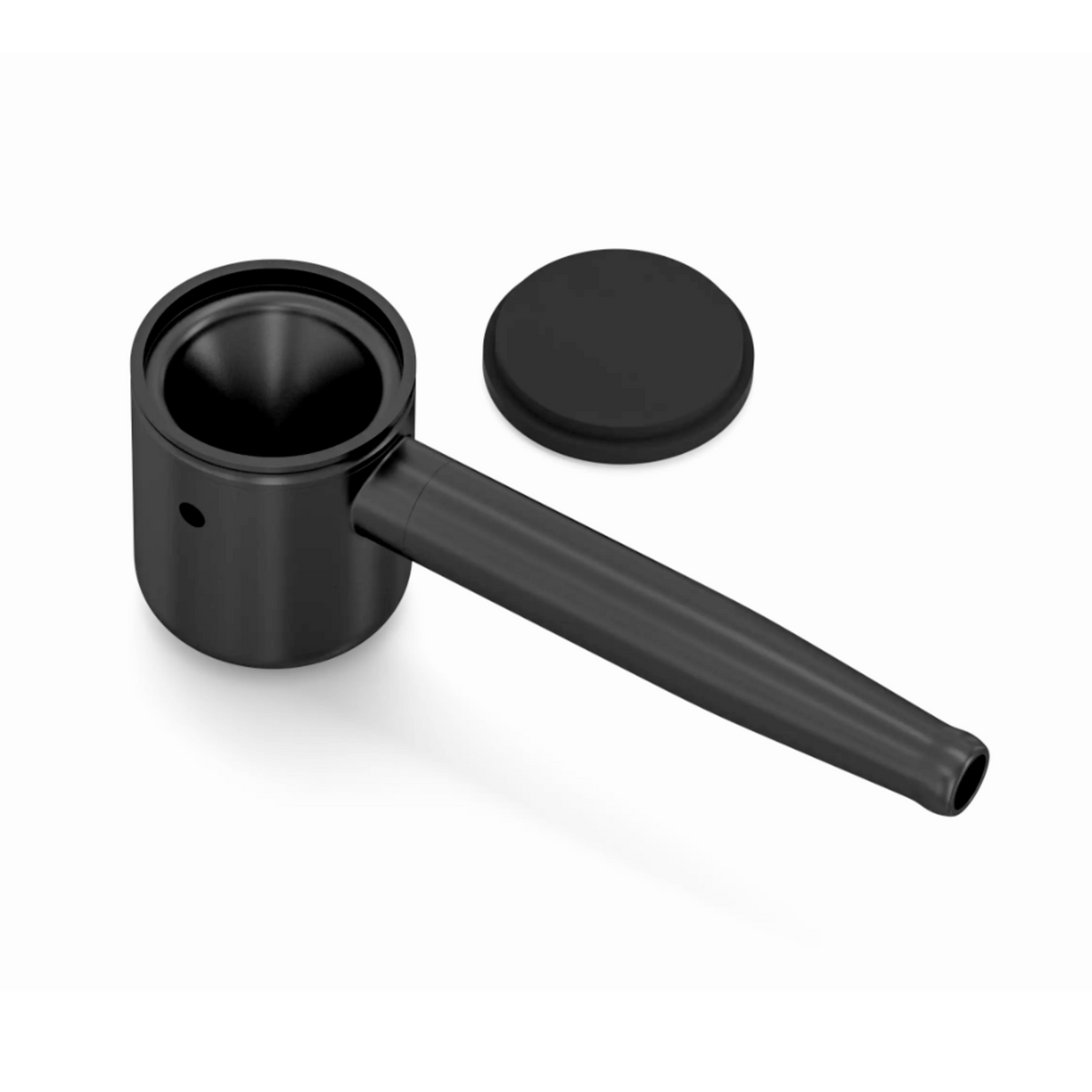 VAO Pipe – Premium Pfeife aus Flugzeugaluminium (Schwarz)