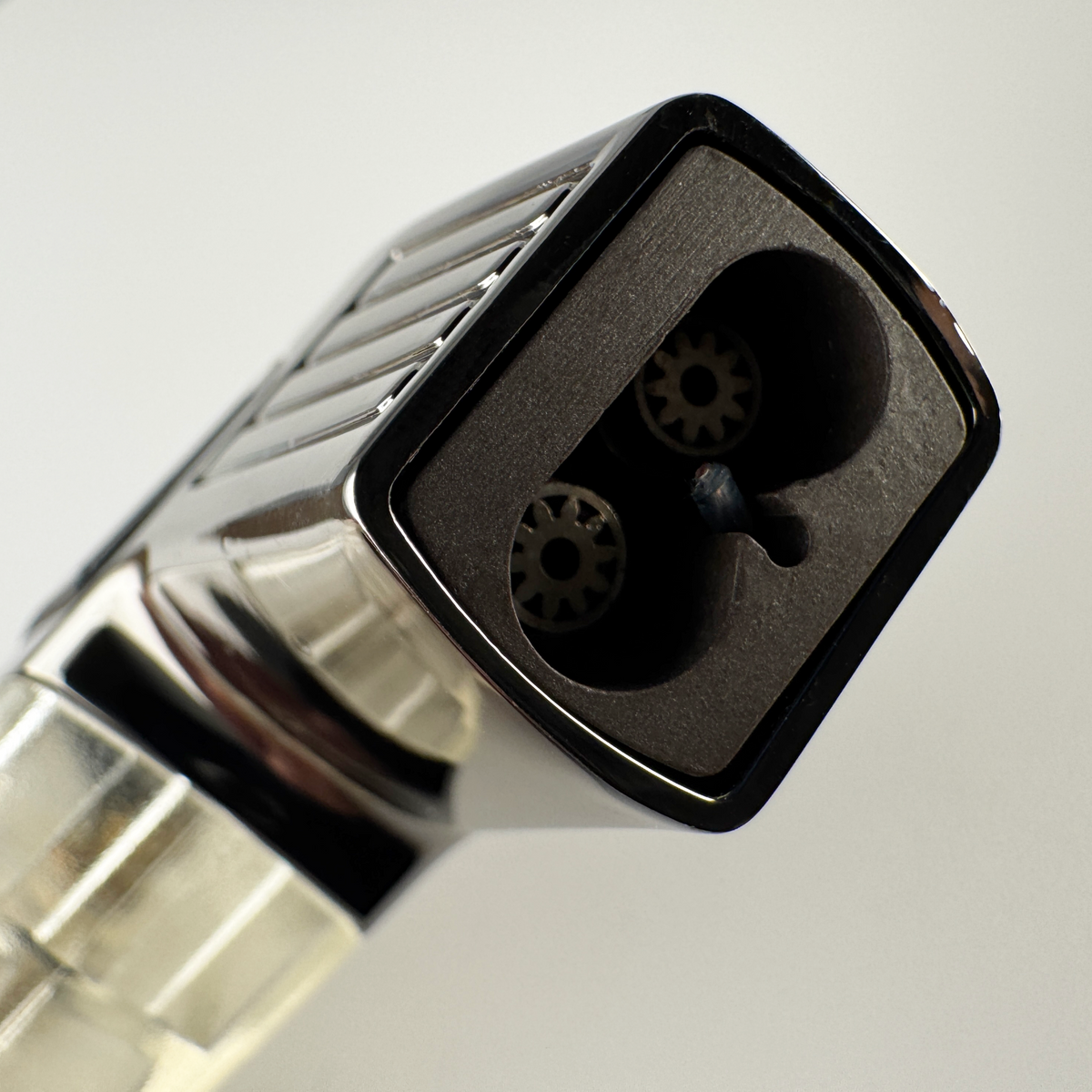 Set mit Jet-Feuerzeug und Filter | Mechanischer Vaporizer aus 316 Edelstahl