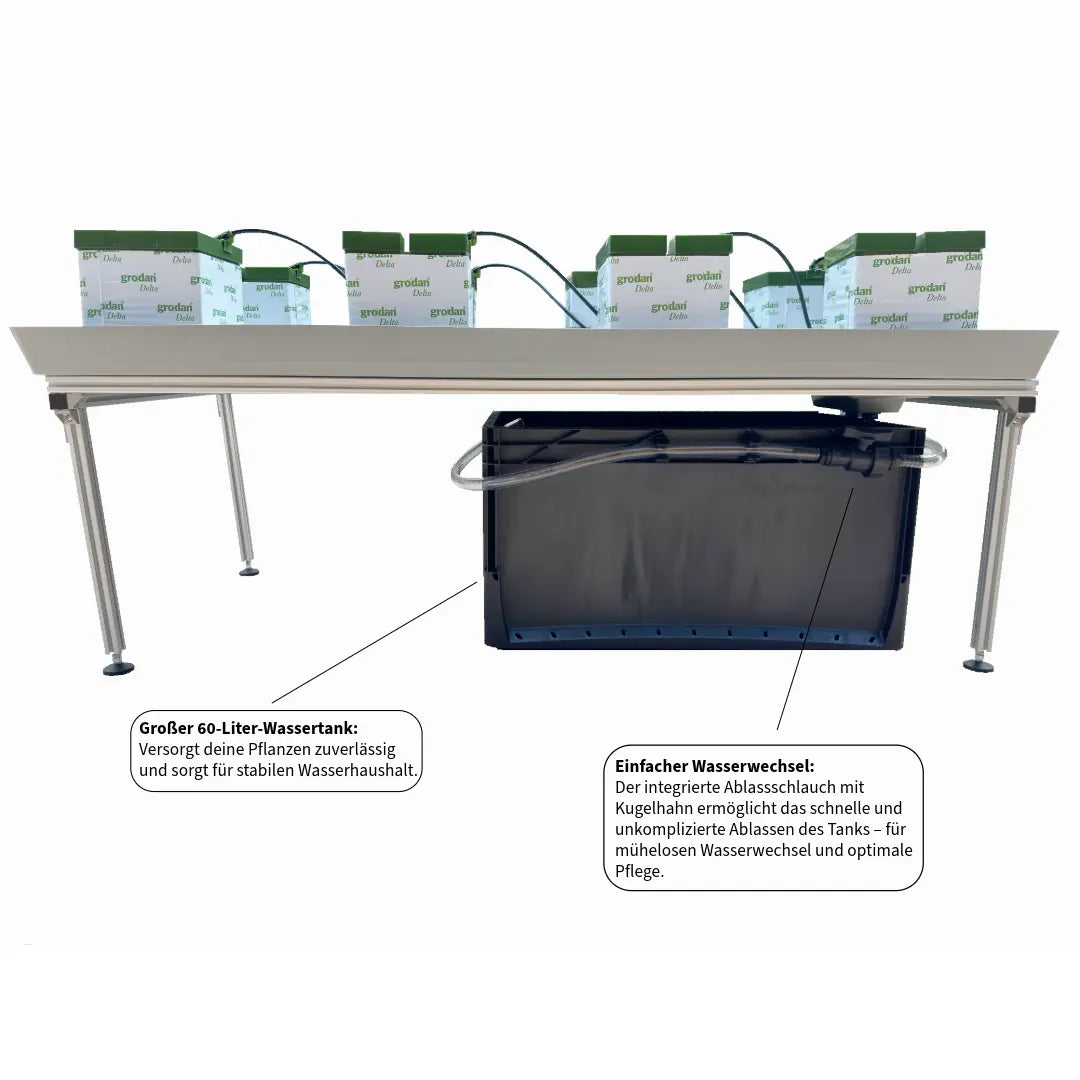 Hydroponisches System | 8 Pflanzen Gebo Gefti hydroponics