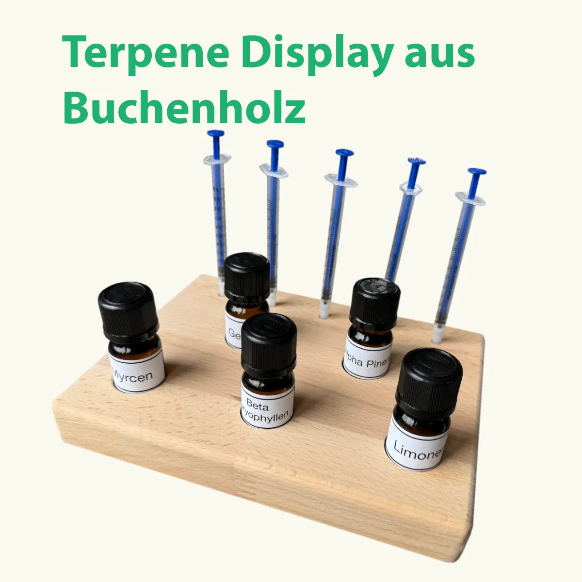 Terpene Buchenholz Display 5er Set Gebo Gefti hydroponics