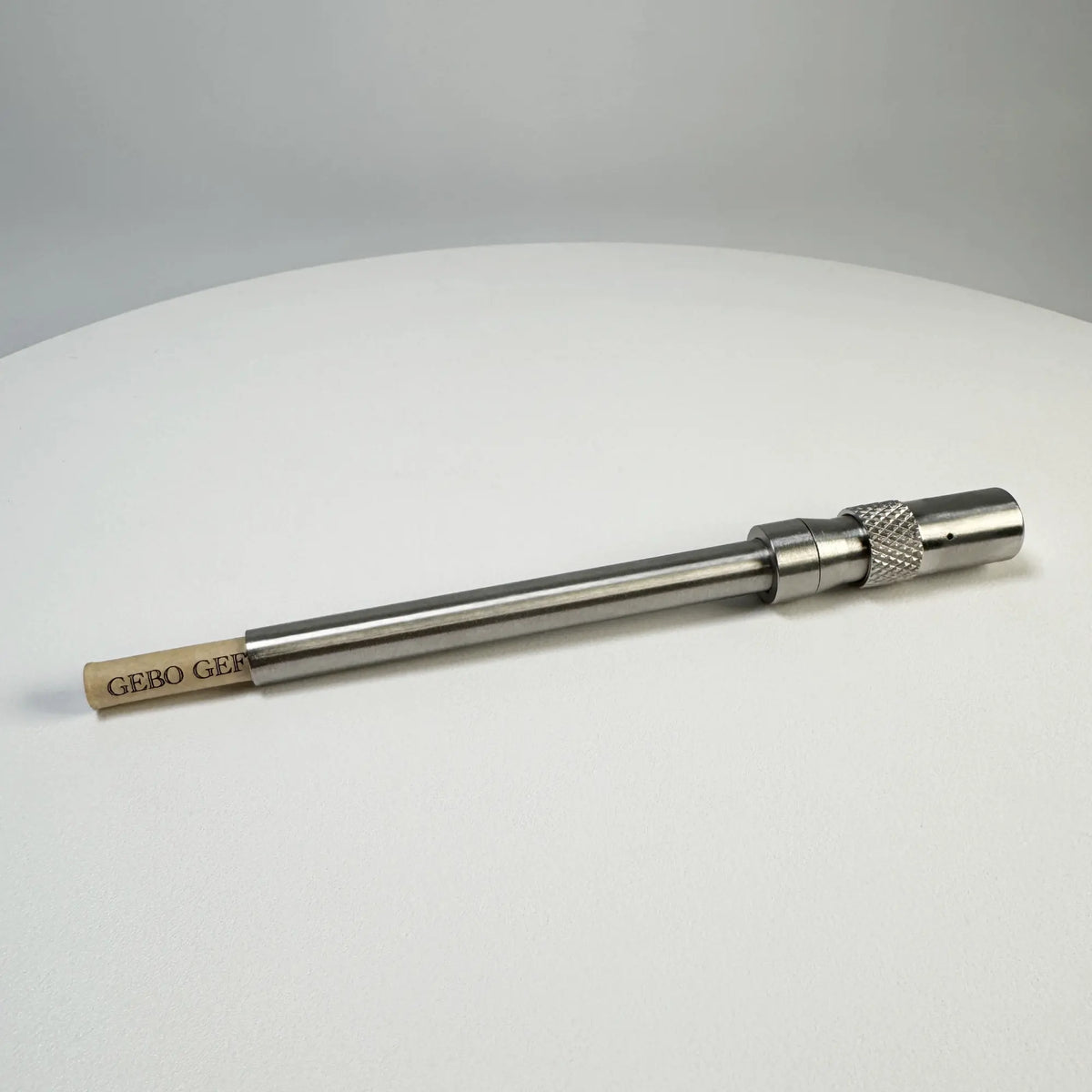 Mechanischer Dry Herb Vaporizer aus 316 Edelstahl – 2-in-1 Vape &amp; Pipe Gebo Gefti