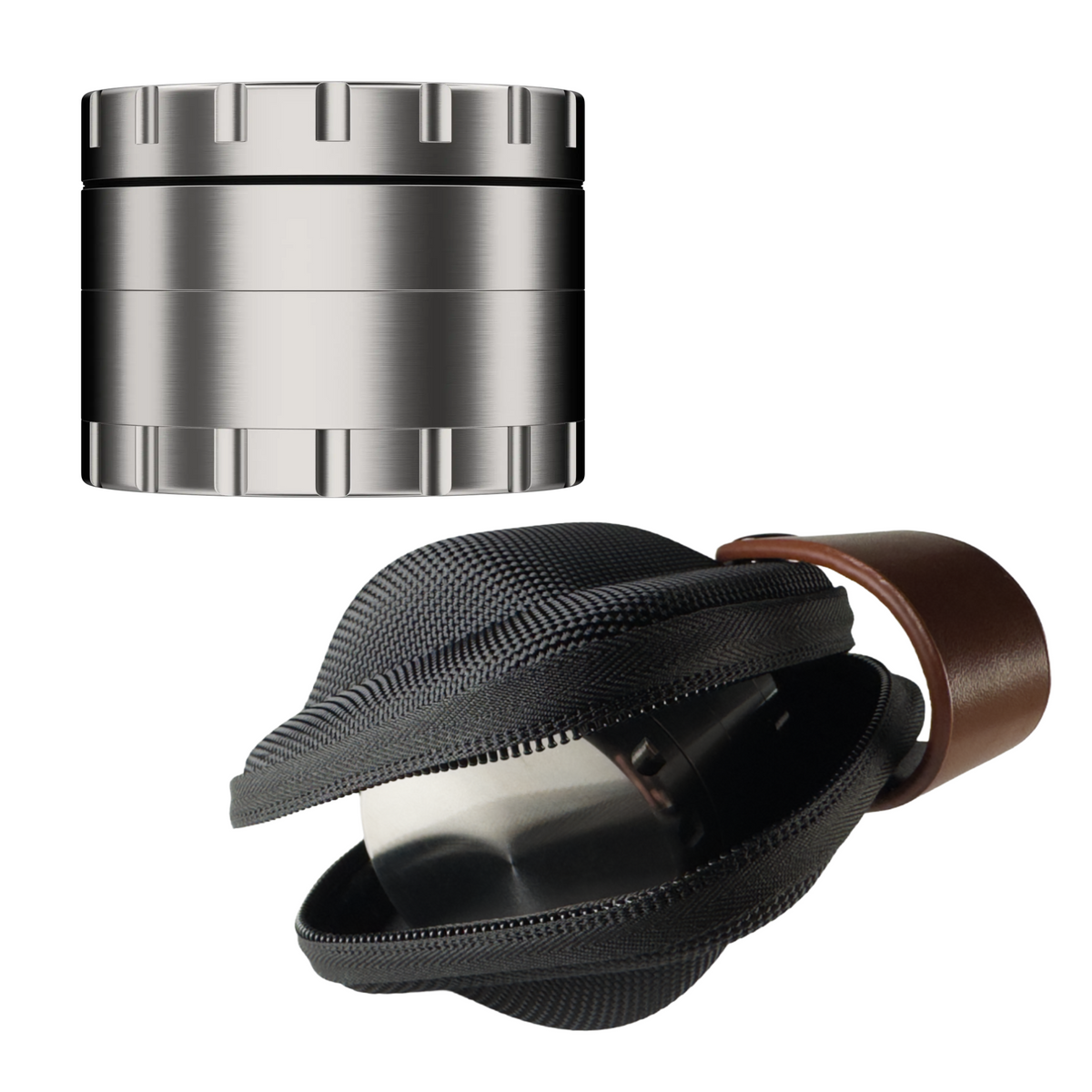 Hochwertiger Edelstahl Grinder | Ø 63 mm | Inklusive Case